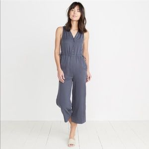 Marine Layer Katy Jumpsuit India Ink Size LG, NWT